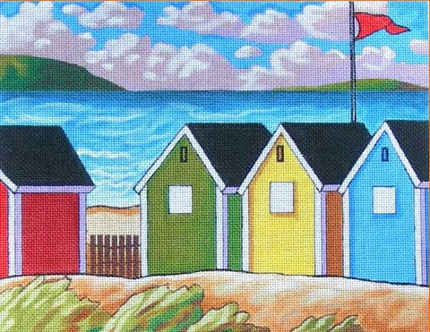 Windy Seaside Huts