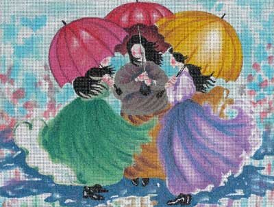 Three Umbrellas