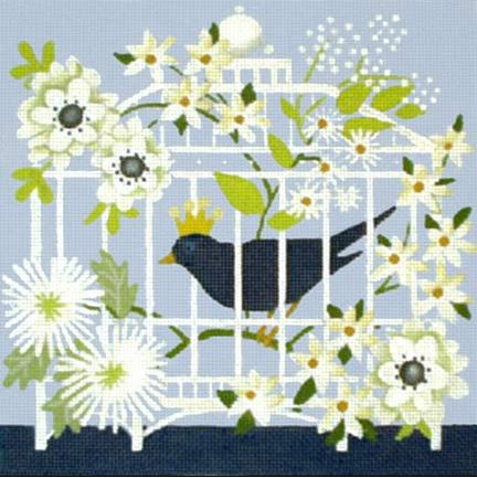 Blue Birdcage