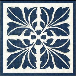 Blue Leaf Quilt