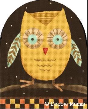 Peachy Leaf Owl Dome