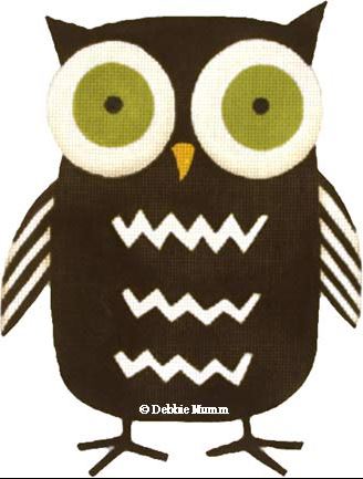 Zig Zag Black Owl