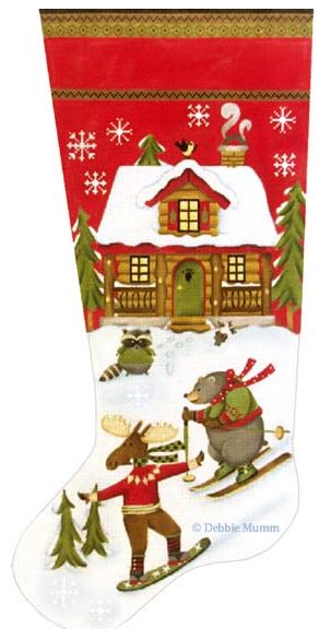 Winter Sports Stocking