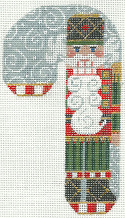 Nutcracker Candy Cane Ornament