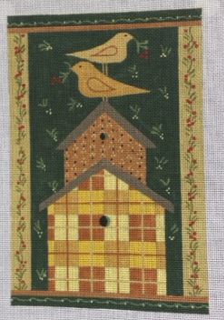 Plaid Birdhouse