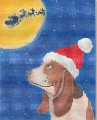 Basset Hound Christmas