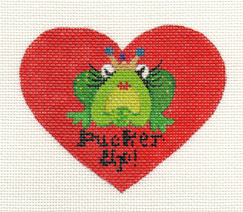 Pucker-Up Frog Ornament