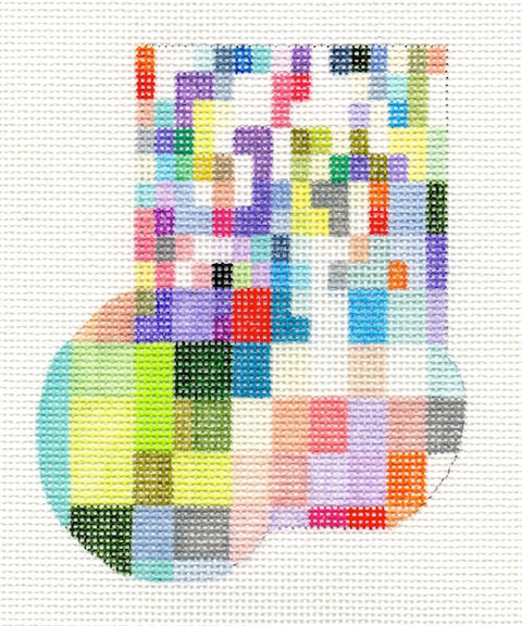 Pixel Fun Mini Sock