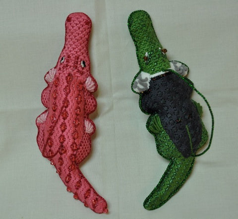 Ginger Gator (left)