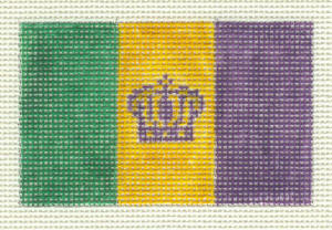 Mardi Gras Flag