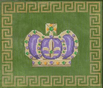 Medium Mardi Gras Crown with Border