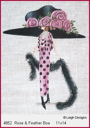 Rose and Feather Boa