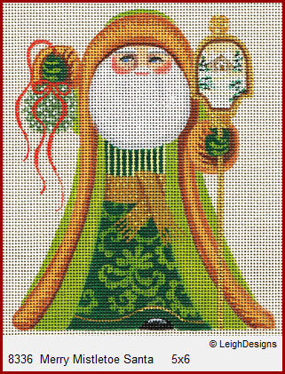 Russian Santa - Merry Mistletoe 