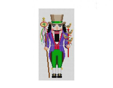 Four Calling Birds Nutcracker