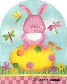 Bunny on Egg