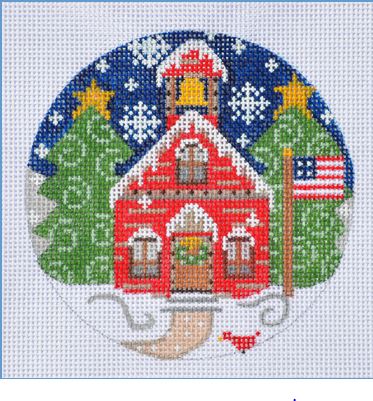 Red Hall Ornament