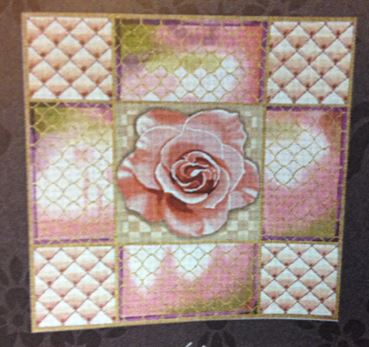 Pink Rose Collage