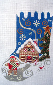 Gingerbread House Stocking