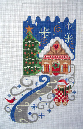 Gingerbread Girl Stocking
