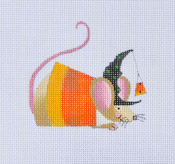 Candy Corn Witch Mouse