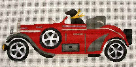 Roadster With Dog