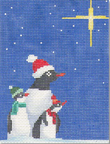 Penguin with North Star
