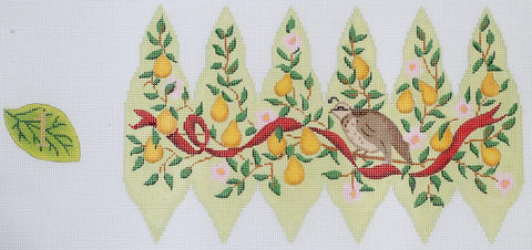 Twelve Days of Christmas Stuffed Pear - Day 1 Partridge in a Pear Tree  