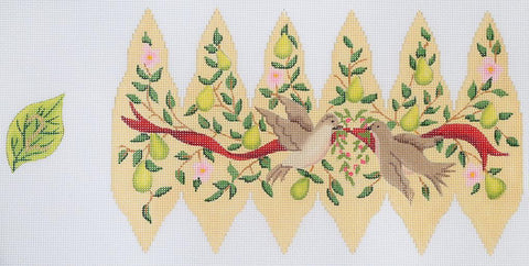 Twelve Days of Christmas Stuffed Pear - Day 2 Turtle Doves