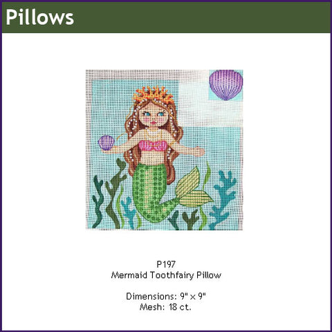 Mermaid Toothfairy Pillow