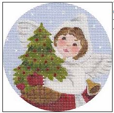 Christmas Tree Angel Ornament