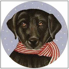 Black Lab Ornament