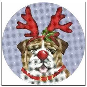 Bulldog Ornament
