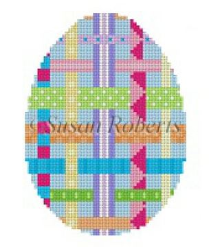 Woven Ribbons Egg