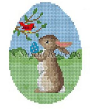 Rabbit with Cardinal