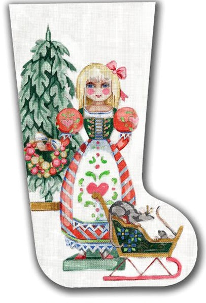 Peasant Girl Stocking