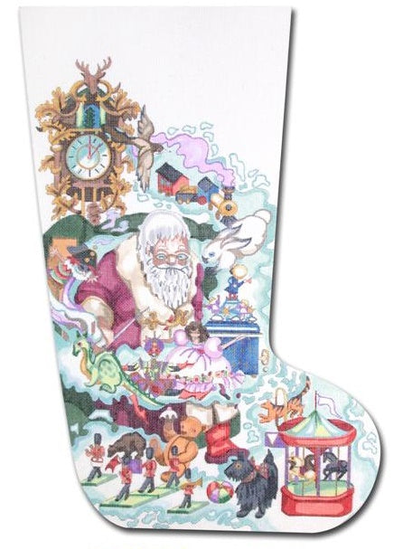 Dreaming Santa Stocking