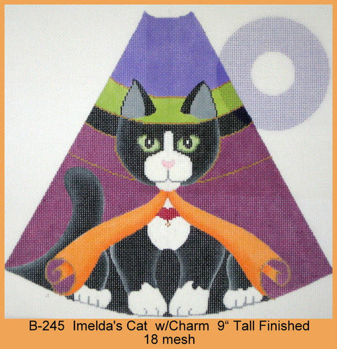 Imelda's Cat (includes Pumpkin charm)