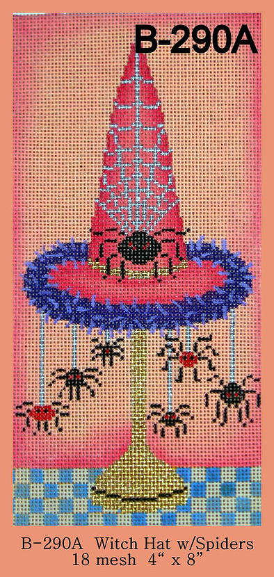 Witch Hat With Spiders