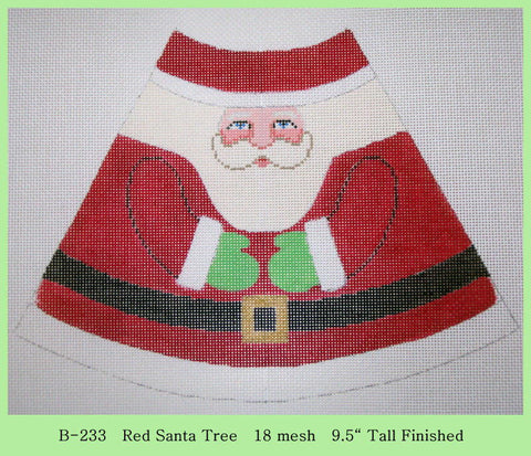 Red Santa Tree