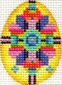 Yellow Jeweled Mini Egg
