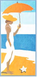 Lady With Umbrella