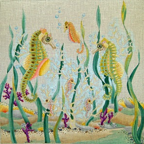 Seahorses Pillow