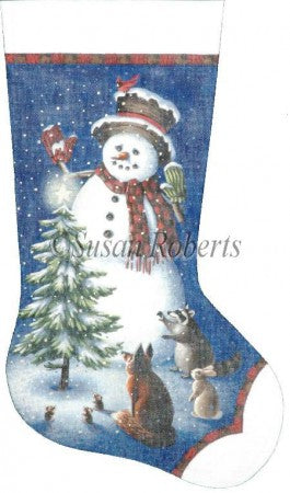 Snowman Christmas Stocking