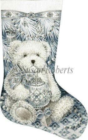 Snow Bear Stocking - 18ct