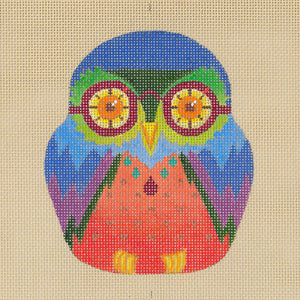 Hooter Baby Owls B - Orange With Glasses