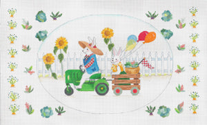 Gardening Bunny Family 1