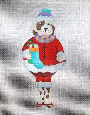 Santa Pup With A Sock