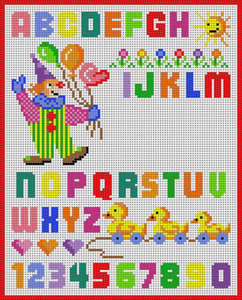 Clown Birth Announcement