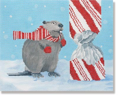Beaver With Candy