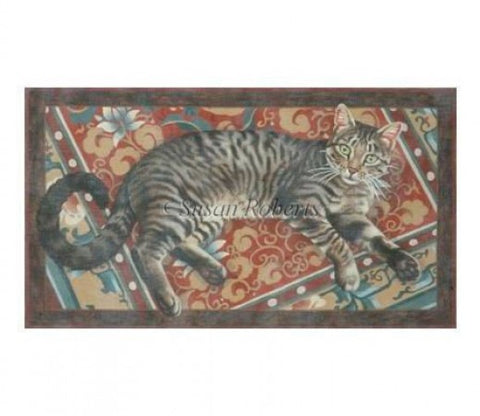 Cat On A Chinese Rug
